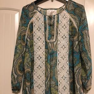 Beautiful 2x paisley top